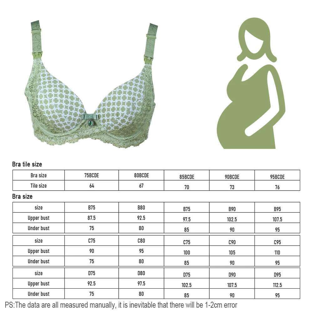 ZBDP Reggiseno per allattamento in gravidanza, comodo top per allattamento al seno maternità, reggiseno madre post-partum, vestiti per donne incinte quotidiane
