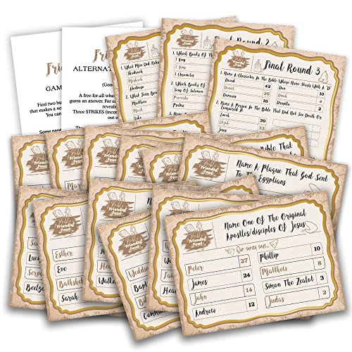Bible Trivia Game: Family Feud Quiz for Church Groups & Community Parties - Includes 300+ Questions - image 1