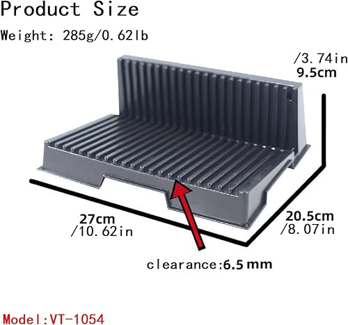 Miniatura 2 de volunt Estante de piezas de plástico, estante de modelo, estante de colocación, cajón de herramientas de plástico, caja de almacenamiento, adecuado