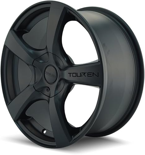 Miniatura 2 de TOUREN TR9 Rueda negra mate 17 x 7 pulgadas0197 x 2835in 1654in Offset