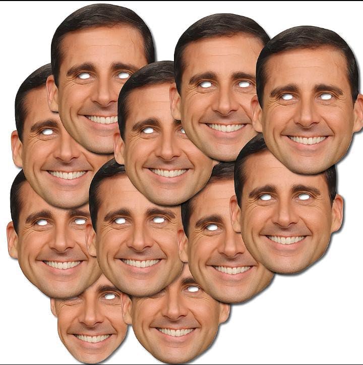 Personalized Face Masks With or Without Eyeholes – DIY or Ready To Wear – Perfect for Hen Parties, Stag Nights, Birthdays & Fun Events (DIY, 10, With Stick)
