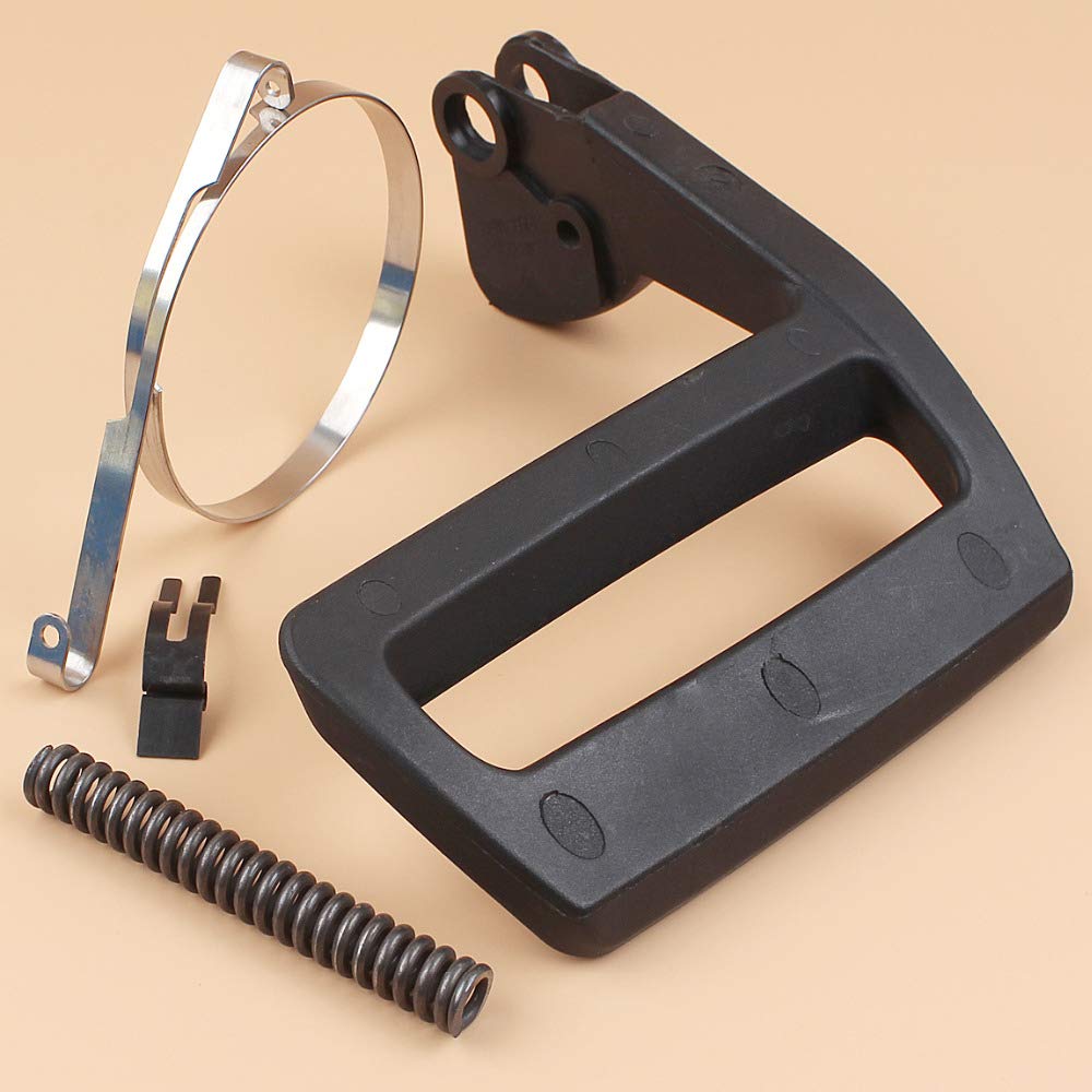 Kit de Resorte Banda Nivel protección manija Delantera Freno Cadena, Compatible con motosierras 61, 262, 266, 268 y 272. Piezas Repuesto for Motosierras