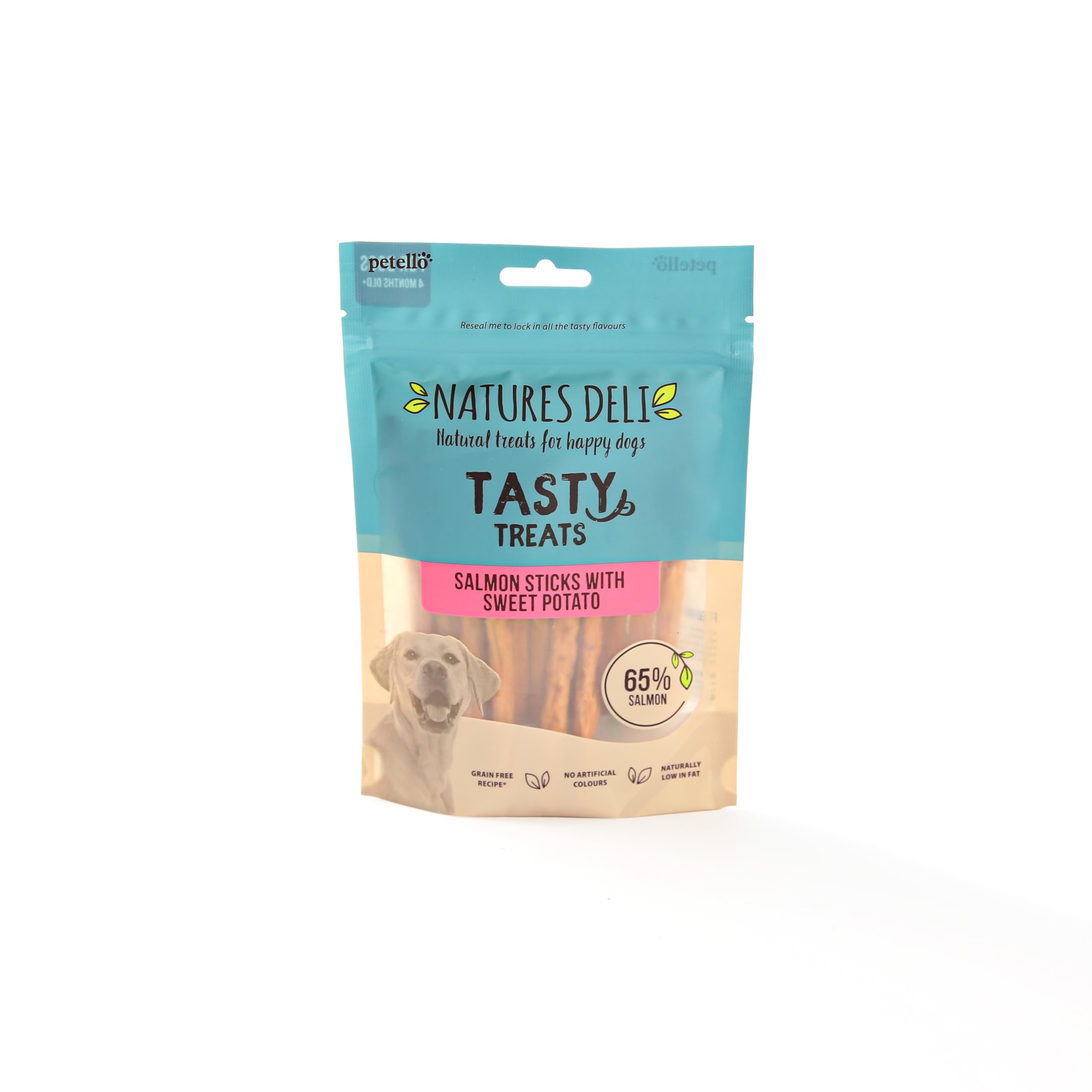 Natures Deli Salmon & Sweet Potato Sticks Dog Treats, 100 g (1-Pack) — image 1