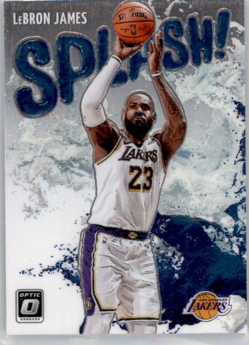 lebron james donruss card 2021