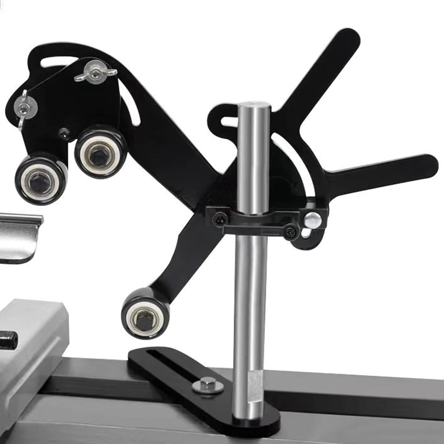 Wood Lathe Steady Rest, 3 Point Woodturning Adjustable Steady Rest