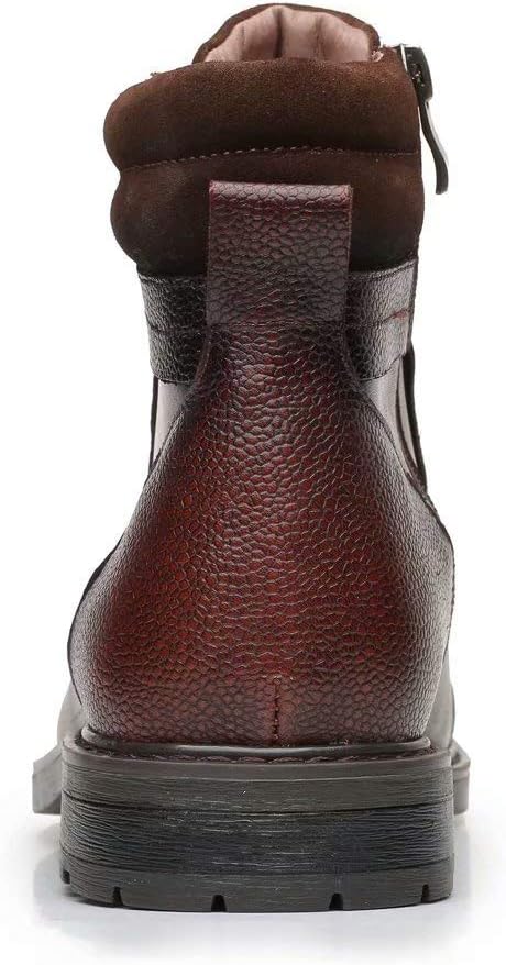 Arkbird Mens Chelsea Boots, Stylish and Comfort Leather Chukka Ankle Boots with Zipper - Image 7