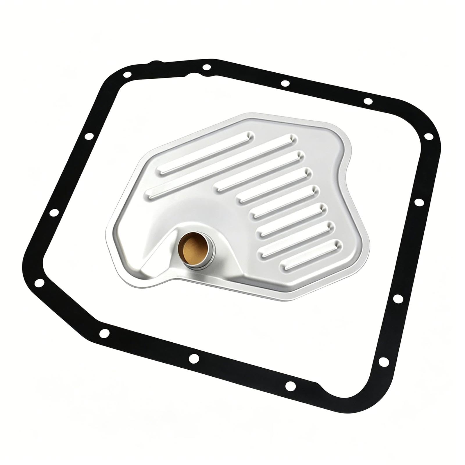 Photo 1 of 4R70W 4R75W 4R75E Transmission Filter with Gasket Kits Compatible with 1994-2010 F-150, 1996-2004 M-ustang, 1997-2006 E-xpedition, Replaces OE# FT105, F6AZ7A098A, 58955