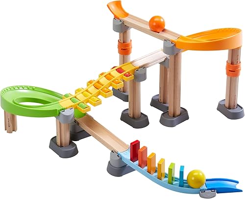 HABA Kullerbu Melody Dominoes Ball Track Juego Set