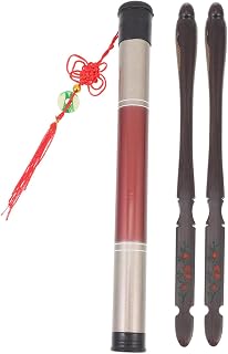 Ebony Dulcimer Bird Hammers with Portable Storage Bucket Professional Musical Instrument Parts for Beginners and Experts