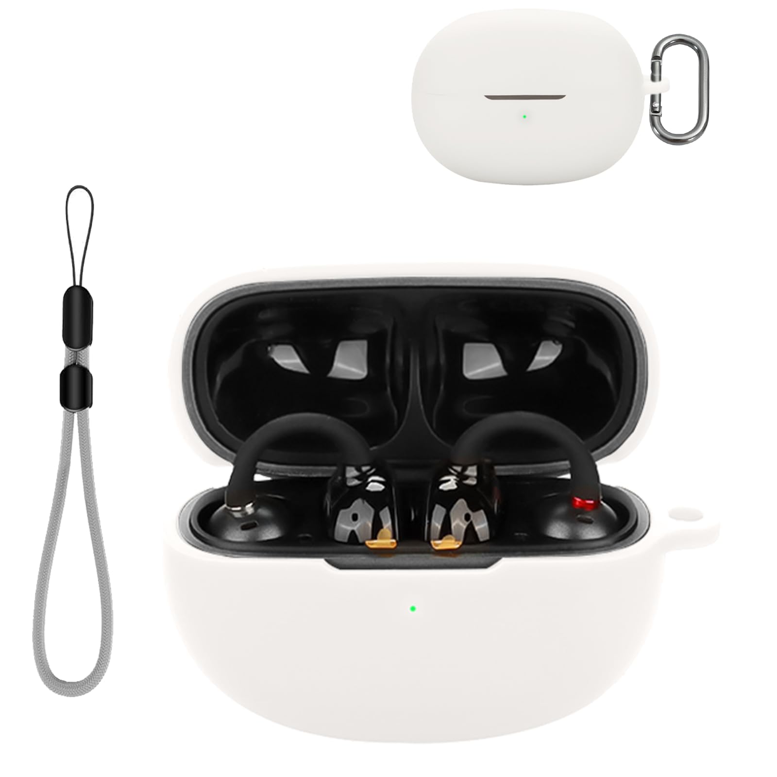 Amazon | EarFun Clip 用 ケース カバー【YANMONGI】ワイヤレス