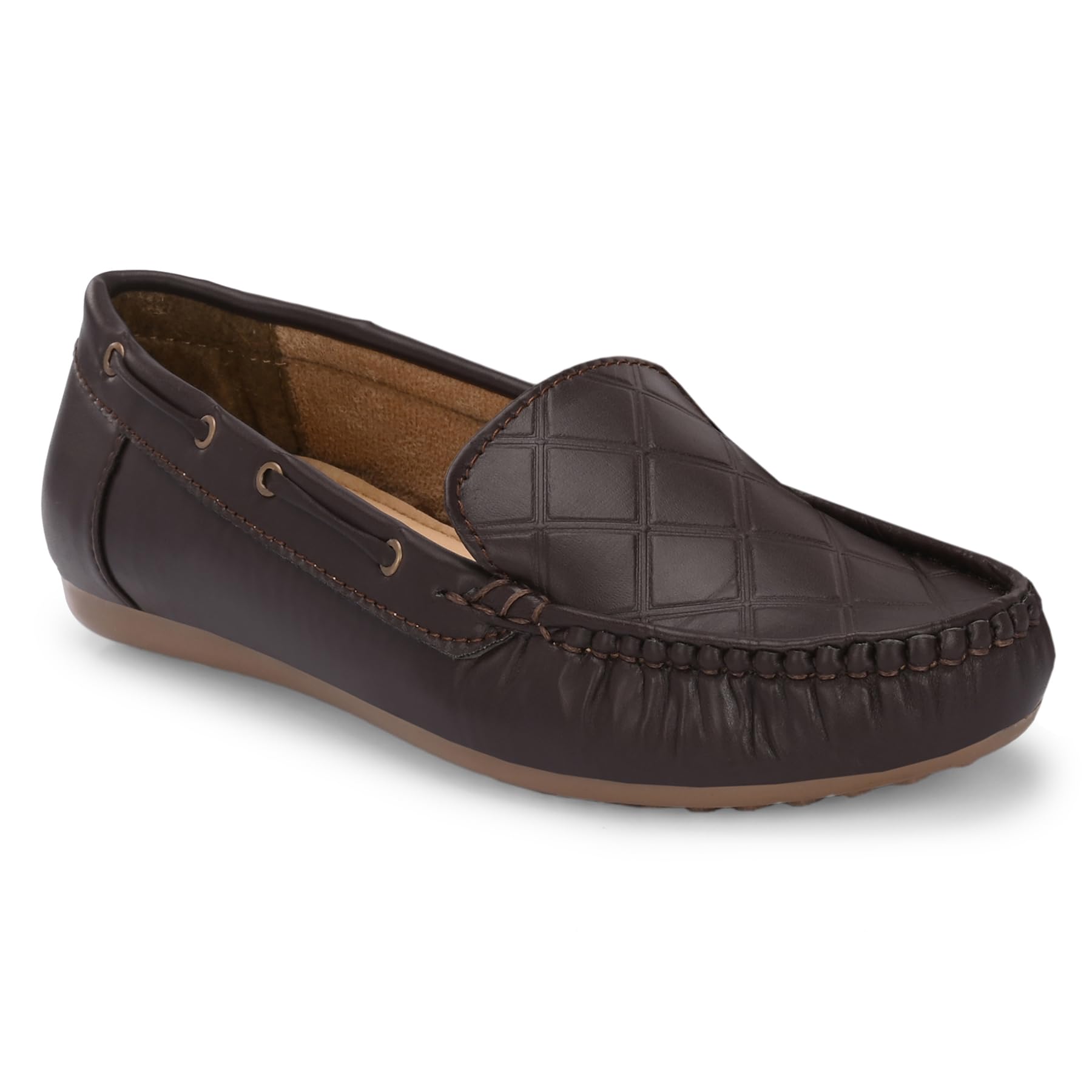 Karaddi Womens Loafer Shoes 8014 Comfortable Loafer Brown (B0CK2B47TR) Amazon Price History, Amazon Price Tracker
