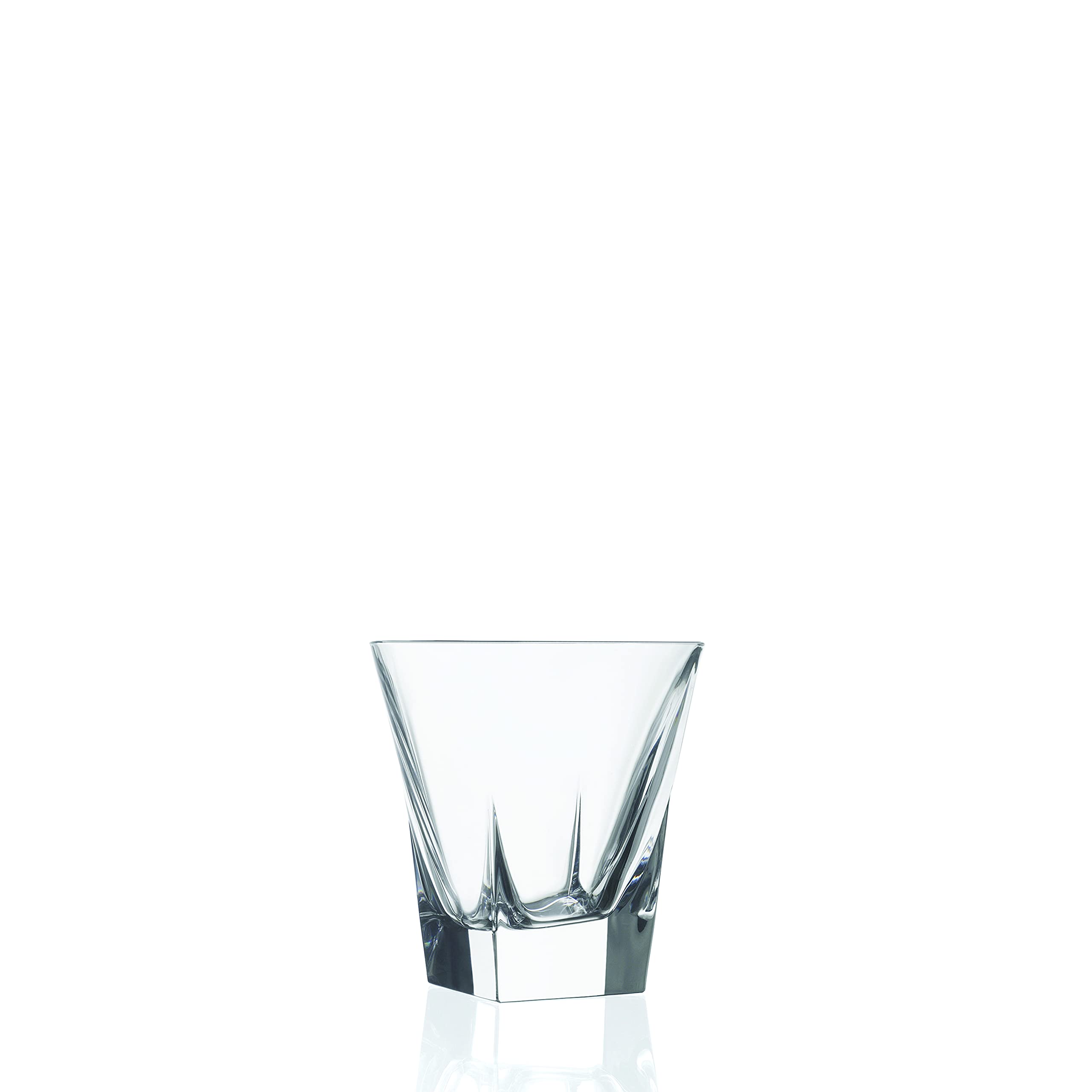 Barski - Vaso de cristal doble de estilo antiguo - Juego de 6 vasos de cristal DOF diseñados para whisky - Bourbon - Agua - Bebidas - Vasos para beber - 9 oz - Fabricado en Europa por Barski