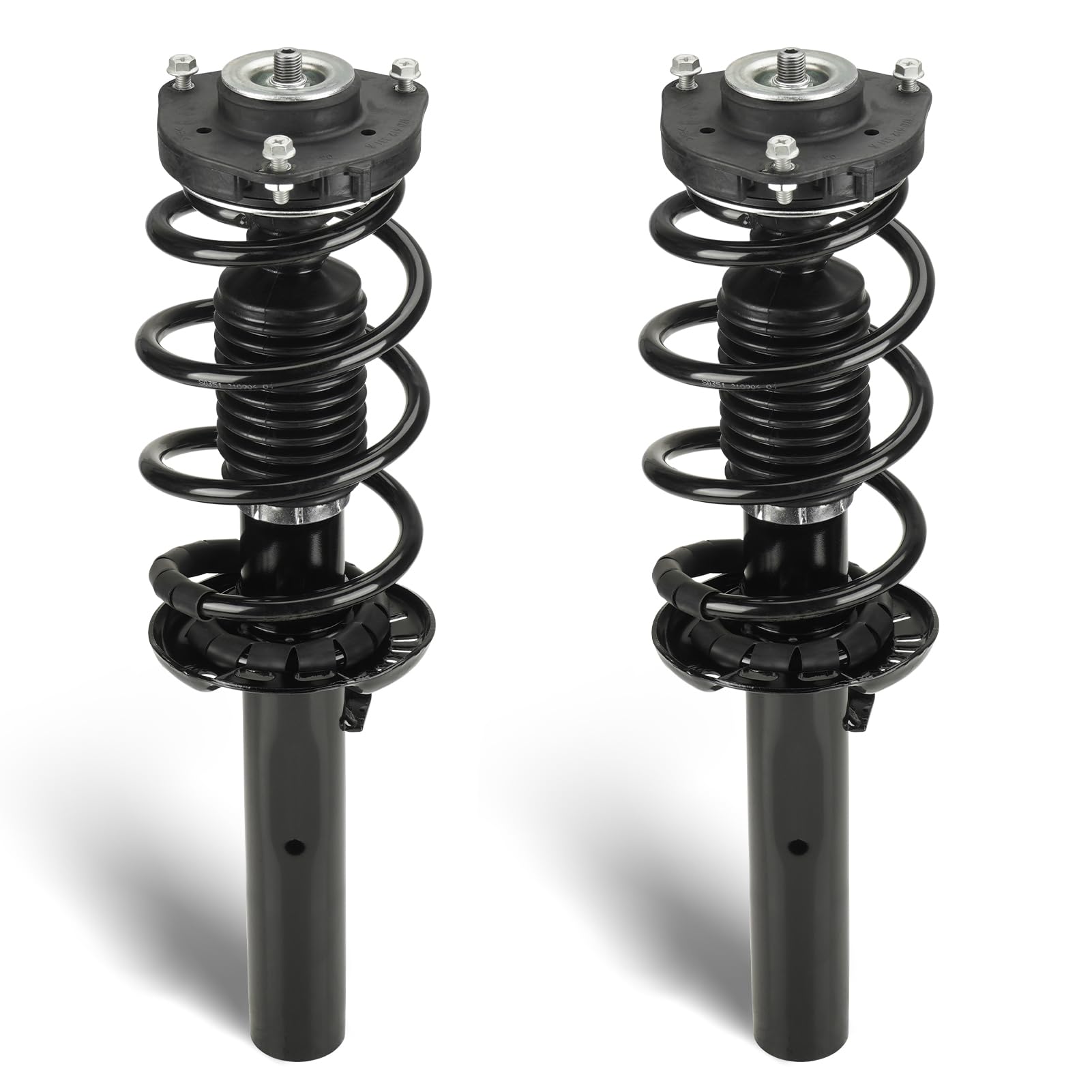 Front Complete Struts Assembly Shock w/Coil Spring 172311 Fit for Volkswagen for Jetta 05-17, 09-17 for CC, 06-17 for Passat, 10-14 for Golf, 2012-2017 for Beetle, for 06-13 AUDI A3 Quattro