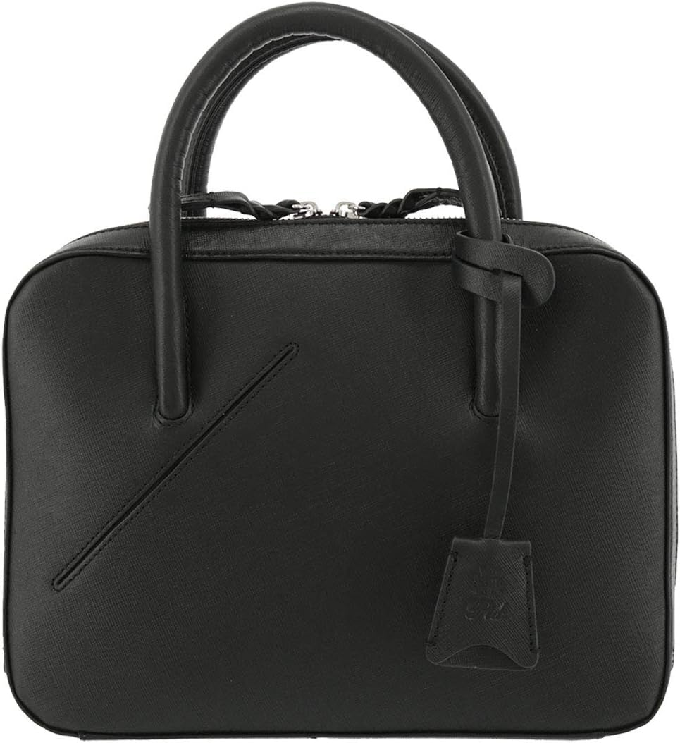 glam lips Quilting レザー キルティング トートバッグ 黒 Small