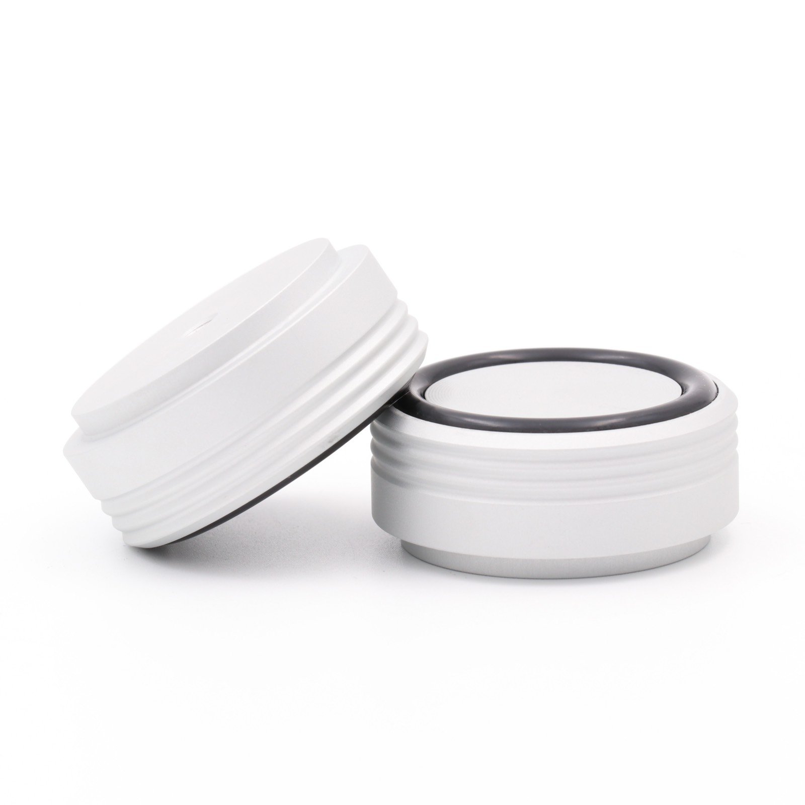 GD-PARTS 39x17mm Solid Full Aluminum AMP Isolation Stand Speaker Turntable Studio Monitor Isolation Feet Base Pack of 4