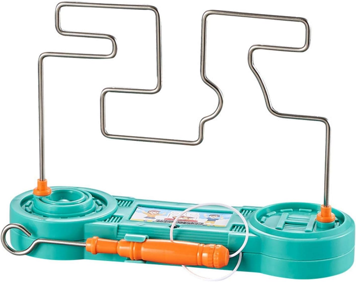 shizuku Electric Dont Buzz The Wire Game The Buzz Hot Wire Buzzer Electric Buzzer Game Bump Maze Toy Reliable Classic Tabletop Puzzle Game Retro Toys- Bored Games For Kids