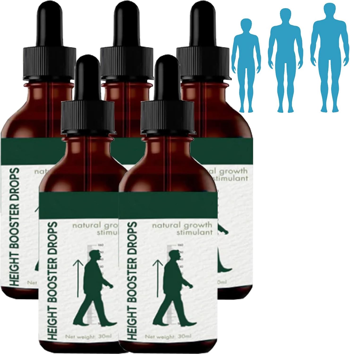 Medic Height Booster Drops, Medic Increase Drops, Height Growth Maximizer, Herbal Increase Height Essential Oil, Sci-Effect Height Growth Oil (1 Bottle)