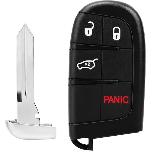 OGATOO Keyless Entry Remote Car Smart Key Fob Fit for Dodge Charger Challenger Dart Durango 2011 2012 2013 2014 2015 2016 2017 2018 2019 2020 2021 M3N-40821302