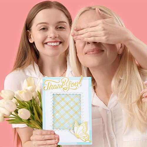 Miniatura 6 de INFUNLY 11 cajas de regalo de papel de aluminio caliente para decoración de álbumes de recortes papel de papel de aluminio para manualidades