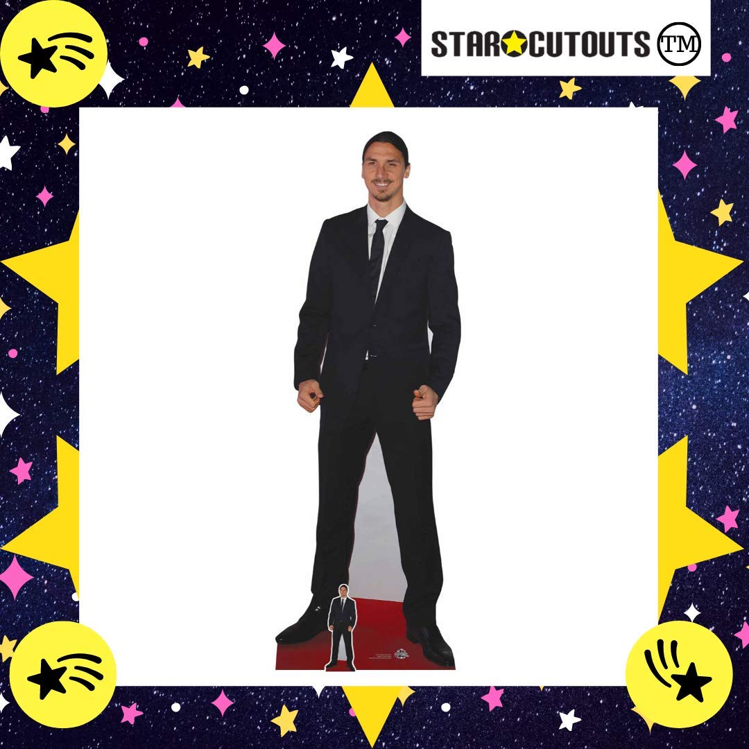 Star Cutouts Cs820 Sagoma Cartone Zlatan Ibrahimovic - Grandezza Naturale Per Feste Ed Eventi Decorazione Evento Calcistico - 8