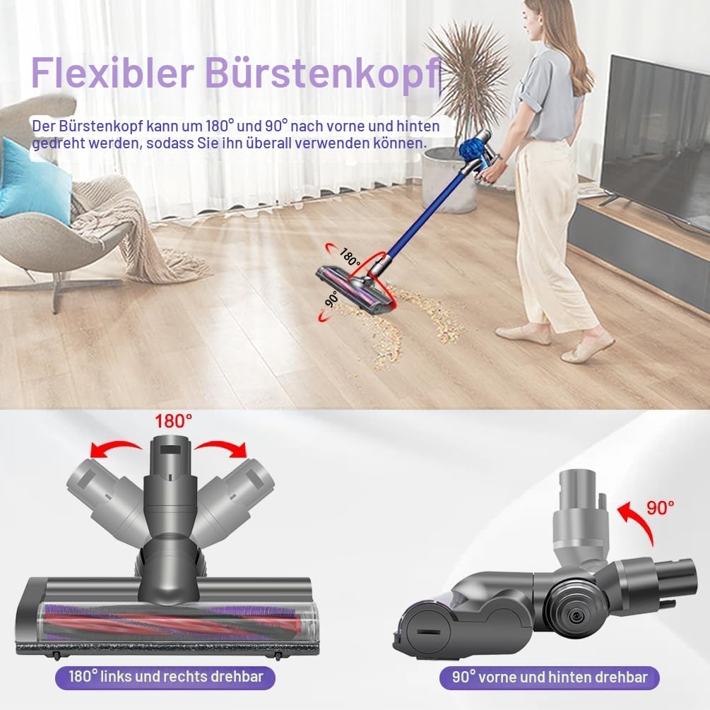 Elektrische Bürste kompatibel für Dyson V6 DC58 DC59 DC62 DC72 DC74
