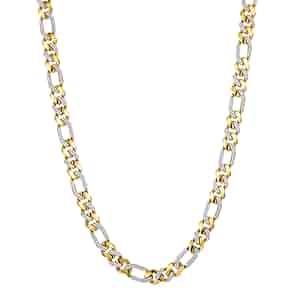 new top jewelry 14k FIGARO 20インチ 20 Inch 14K Yellow Gold Solid Figaro Chain Necklace @ $12100