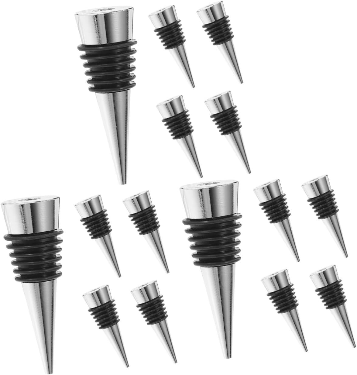 MAGICLULU 3sets Kitchen Gadget Household Wine Stoppers Decorative Bottle Plug Beverage Bottle Stopper 5pcs*3