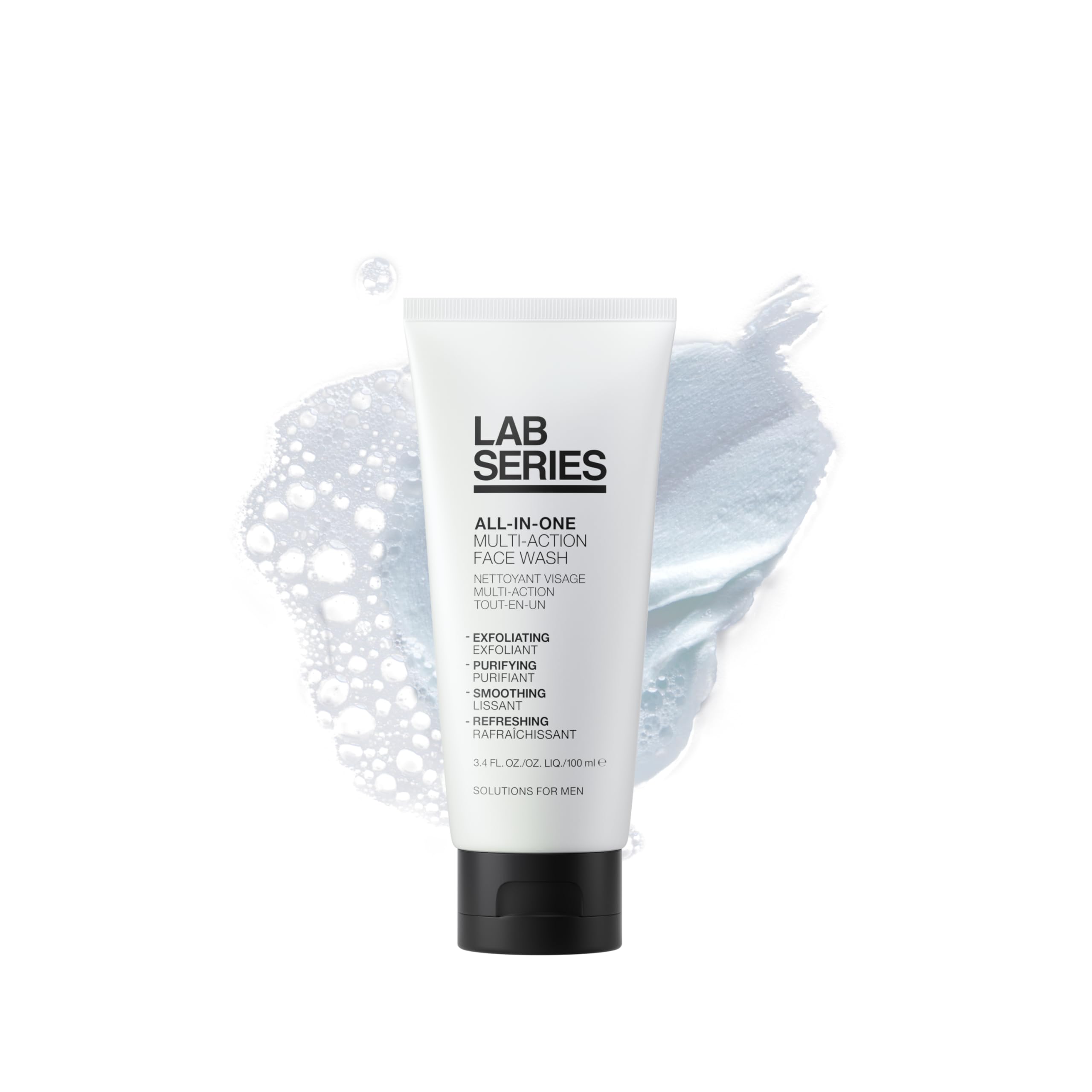 Lab Series Men's All-In-One Multi-Action Face Wash - Face Scrub - Cleanse and Purify Skin - Skin Care for Men