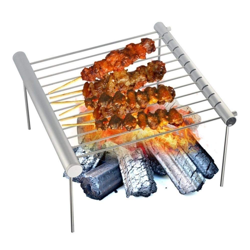 Grill Ogrodowy Przenośny Składany Grill Na Węgiel Drzewny Kuchenka Piknikowa Ze Stali Nierdzewnej Stojak Na Grill Kempingowy