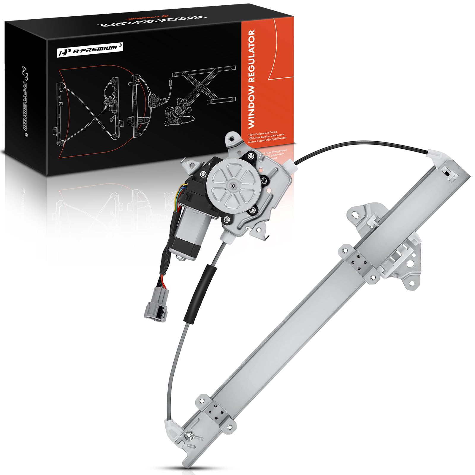 Photo 1 of A-Premium Power Window Regulator with Motor Compatible with Infiniti I30 I35 Maxima 2000-2004 Front Left Driver Side Front Driver (LH)