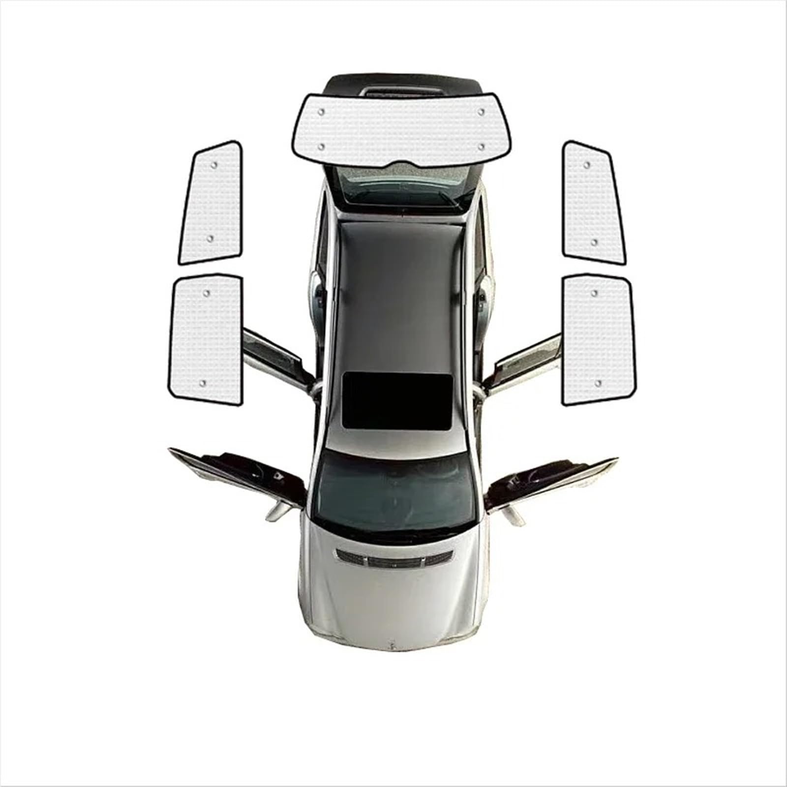 Parasol Parabrisas Coche Para Hyundai Para H-1 Para Cargo Para Imax Para Grand Para Starex Para TQ 2007-2023 Cubiertas Parasoles Parabrisas Trasero Alfombrilla Accesorios Coche Sol Sombra(Rear sunshad