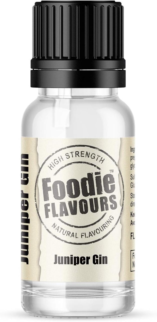 Juniper Gin Natural Flavouring - Foodie Flavours - 15ml