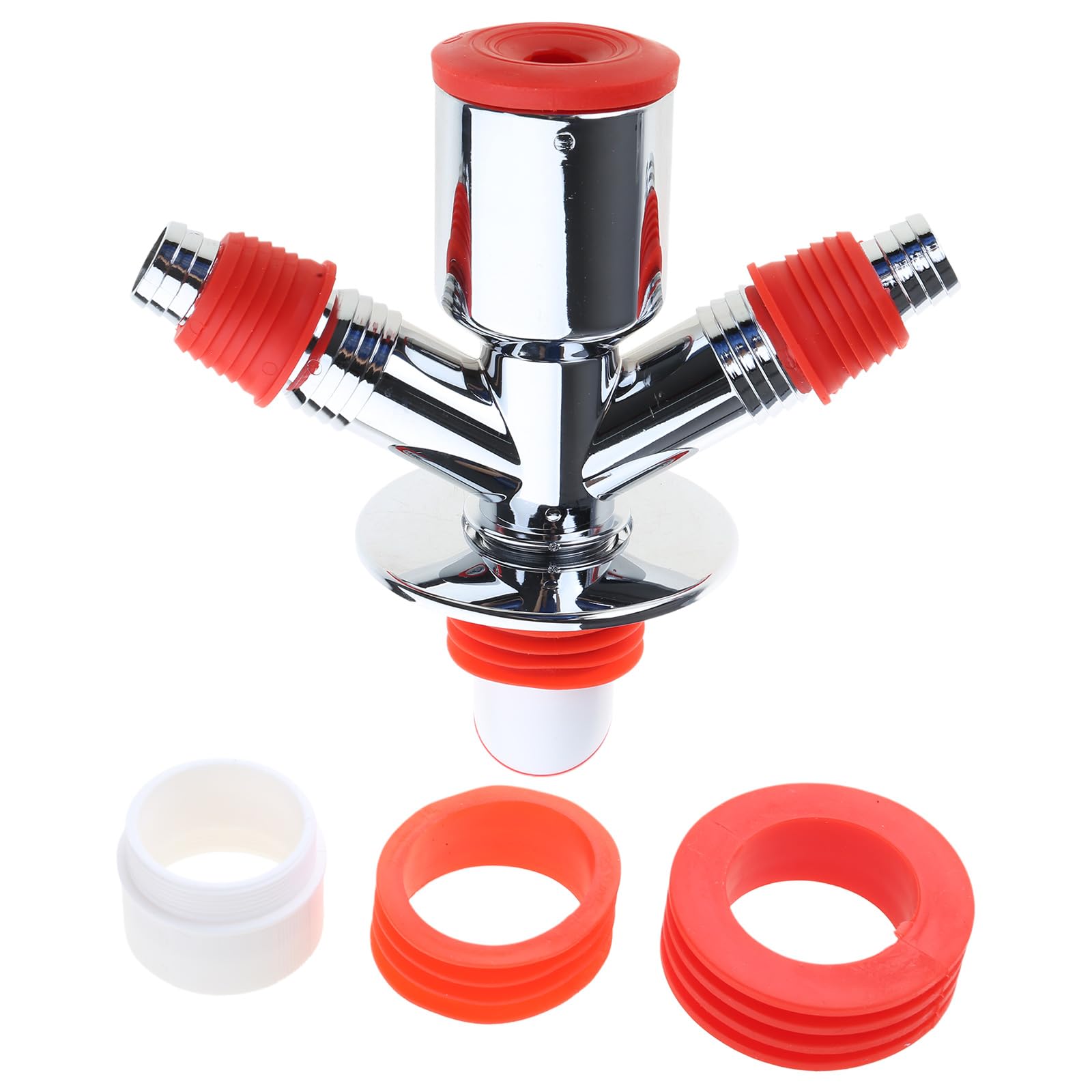 Kalttoy A Washing Machine Floor Drain Dapter Tube Connector Replacement ﻿Sewer Basins Sink Elbow Pipe Connector Drain Sealing Washing Machine