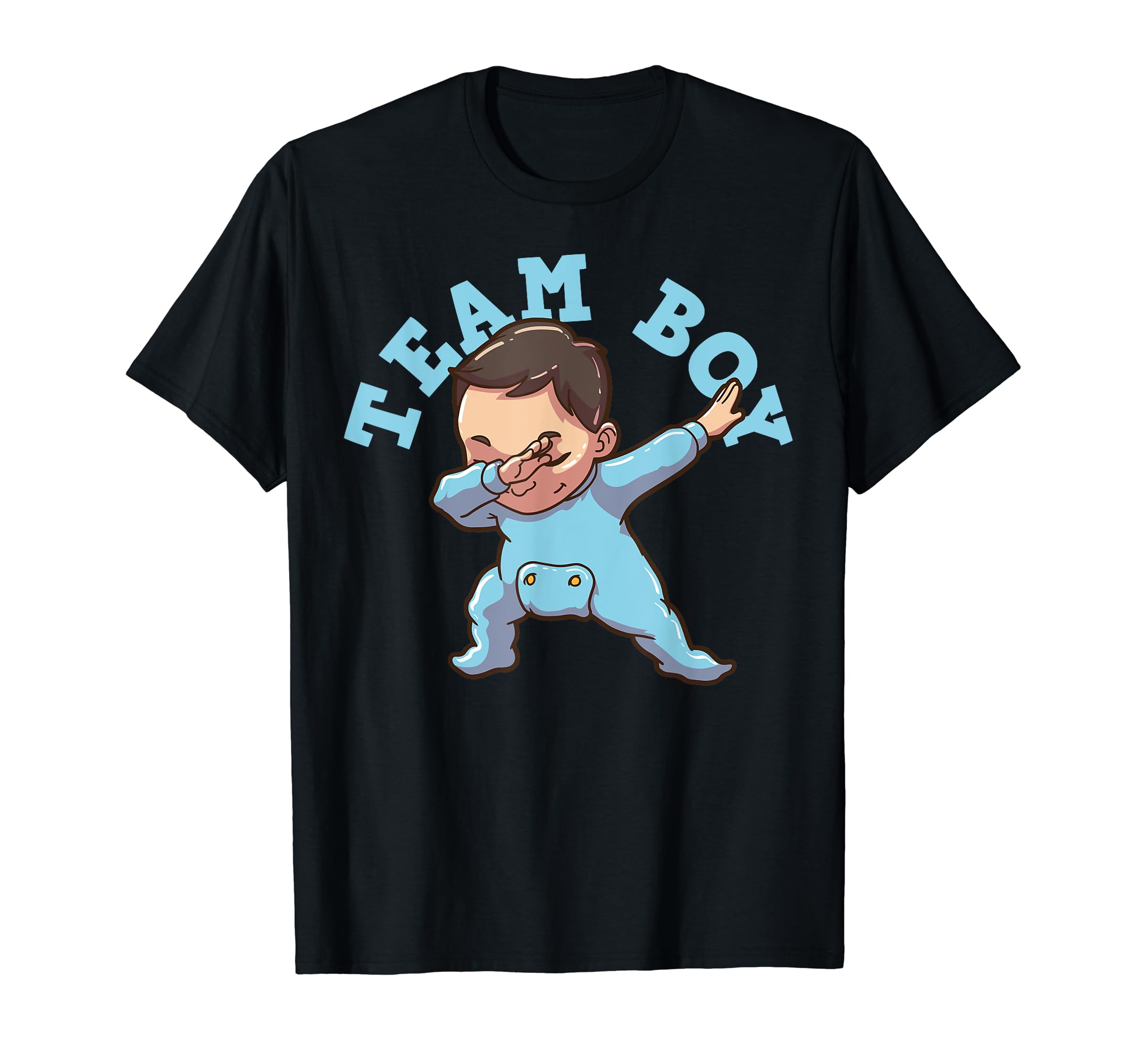 Funny and Cute Gender Reveal Party GiftsGender Reveal Team Boy T-Shirt