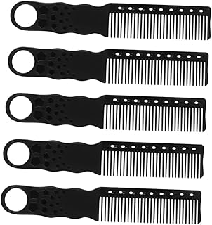 STAHAD 5 Pçs Pente De Cabelo Provocante Pente De Cabelo Masculino Pente De Cabelo Navalha Pente De Dente Fino Pente De Cabelo Pente De Salão De Beleza Escova De Cabelo Pente De Barbeiro