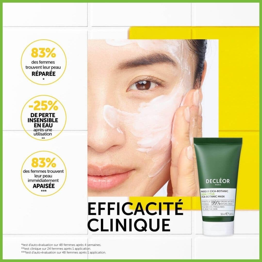 Decleor De Eucalyptus Cica Mask 50 Ml