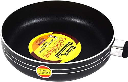 Miniatura 3 de Black Diamond Sartén antiadherente de 0.126 in con tapa con mango de bakalita