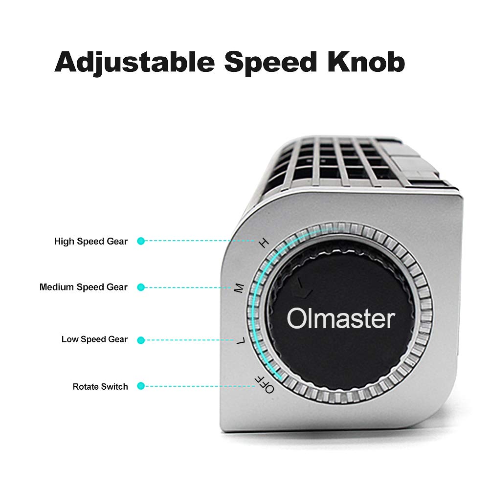 Olmaster CF-1691 Supporto per Ventola di Raffreddamento USB Compatto per Laptop Dispositivo di Raffreddamento del Telefono Notebook, Portatile Tutti i Dispositivi