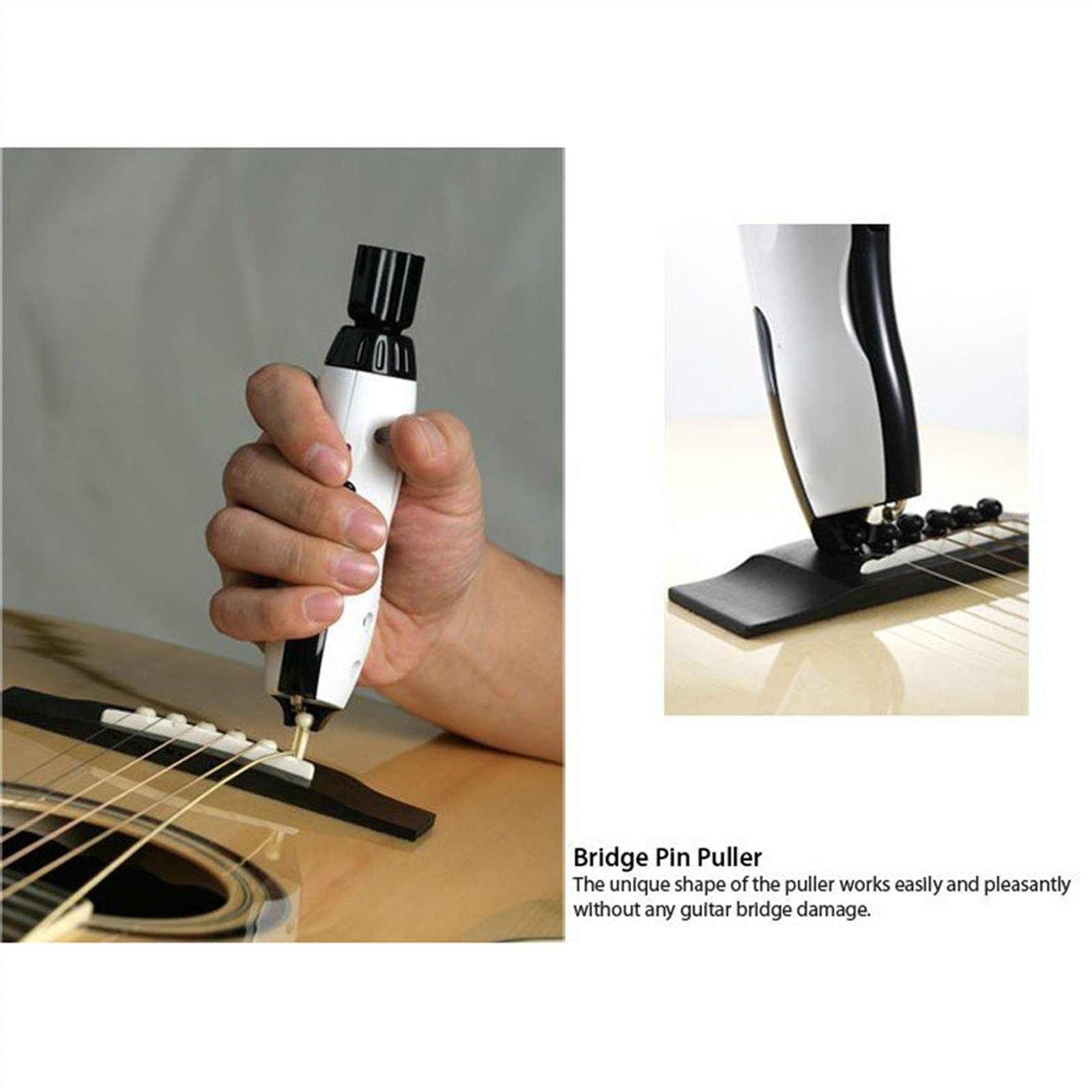 Strumenti per Chitarra Strumenti di Restringimento Multifunzionali Avvolgitore per Corde per Chitarra Motorizzato String Cutter Bridge Pin Puller