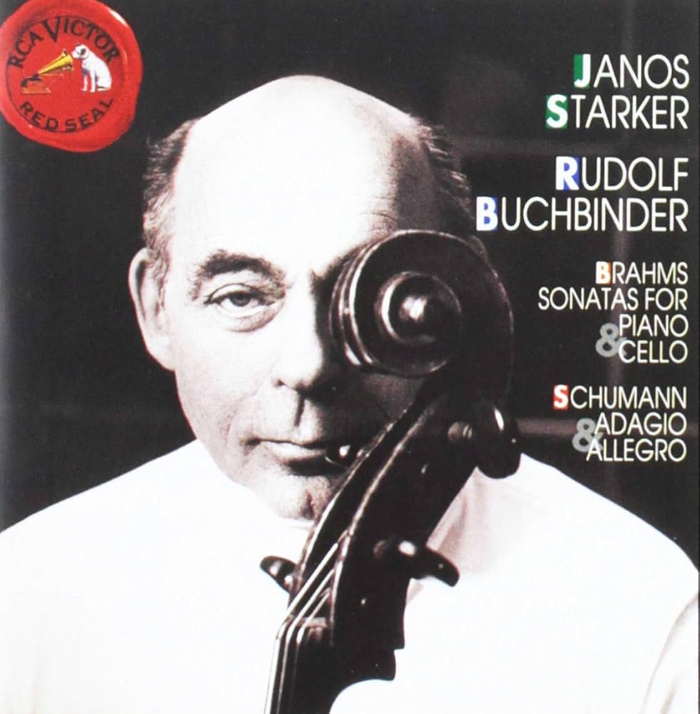 Johannes Brahms, Robert Schumann, Janos Starker, Rudolf