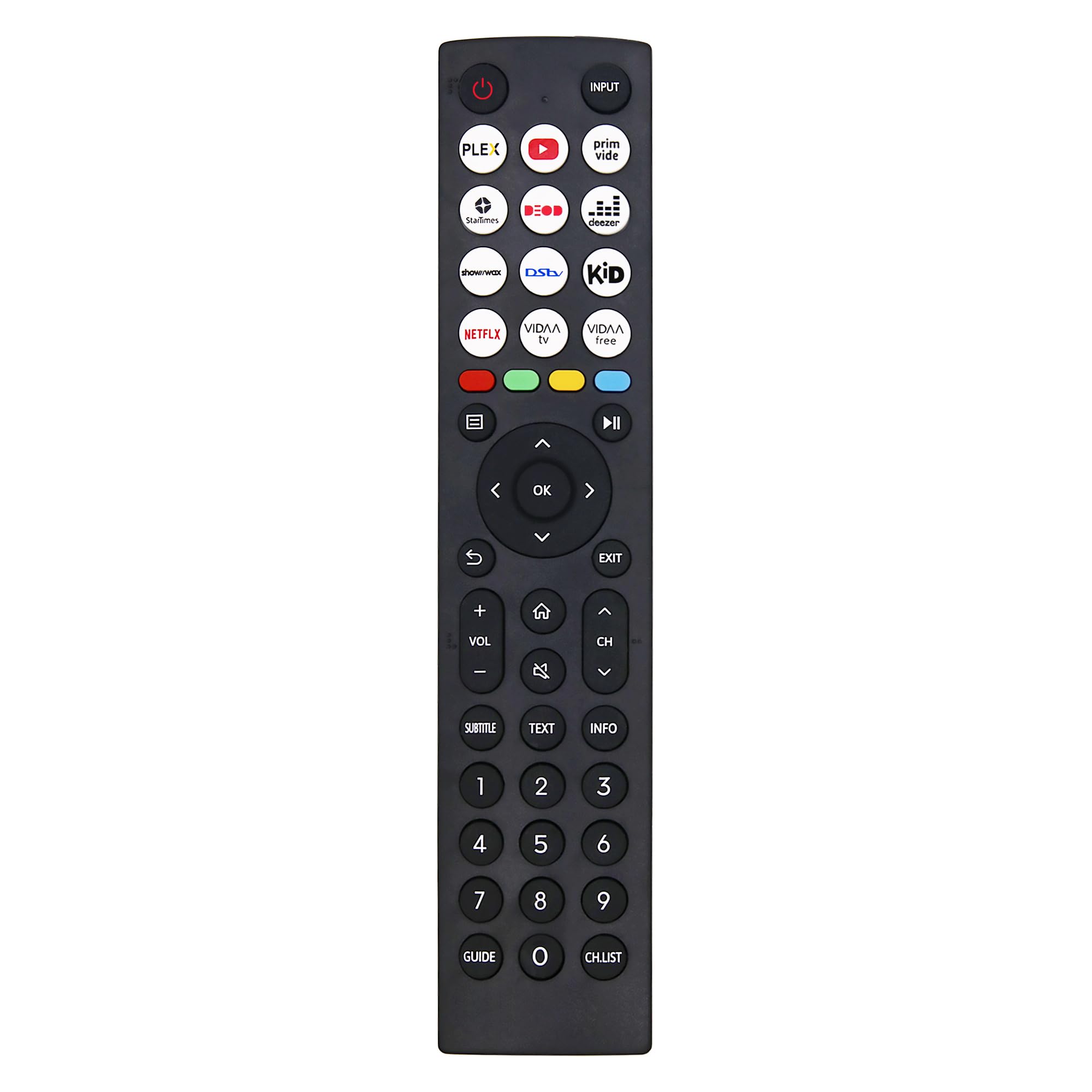 Telecomando Re-Flix Superior Light compatibile con TV HISENSE H39NEC2010S