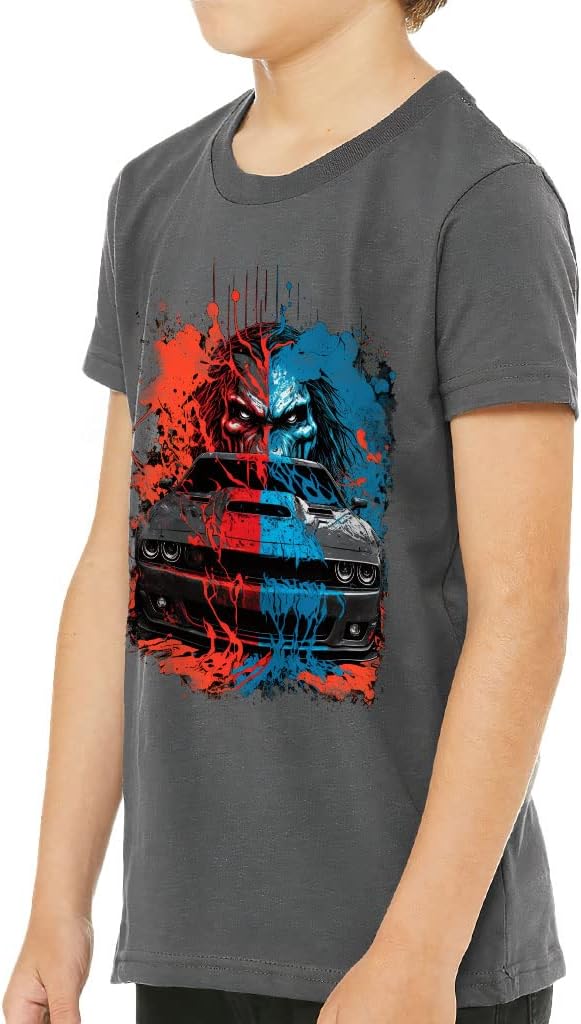 Car Racing Kids' T-Shirt - Race Car T-Shirt - Printed Tee Shirt for Kids