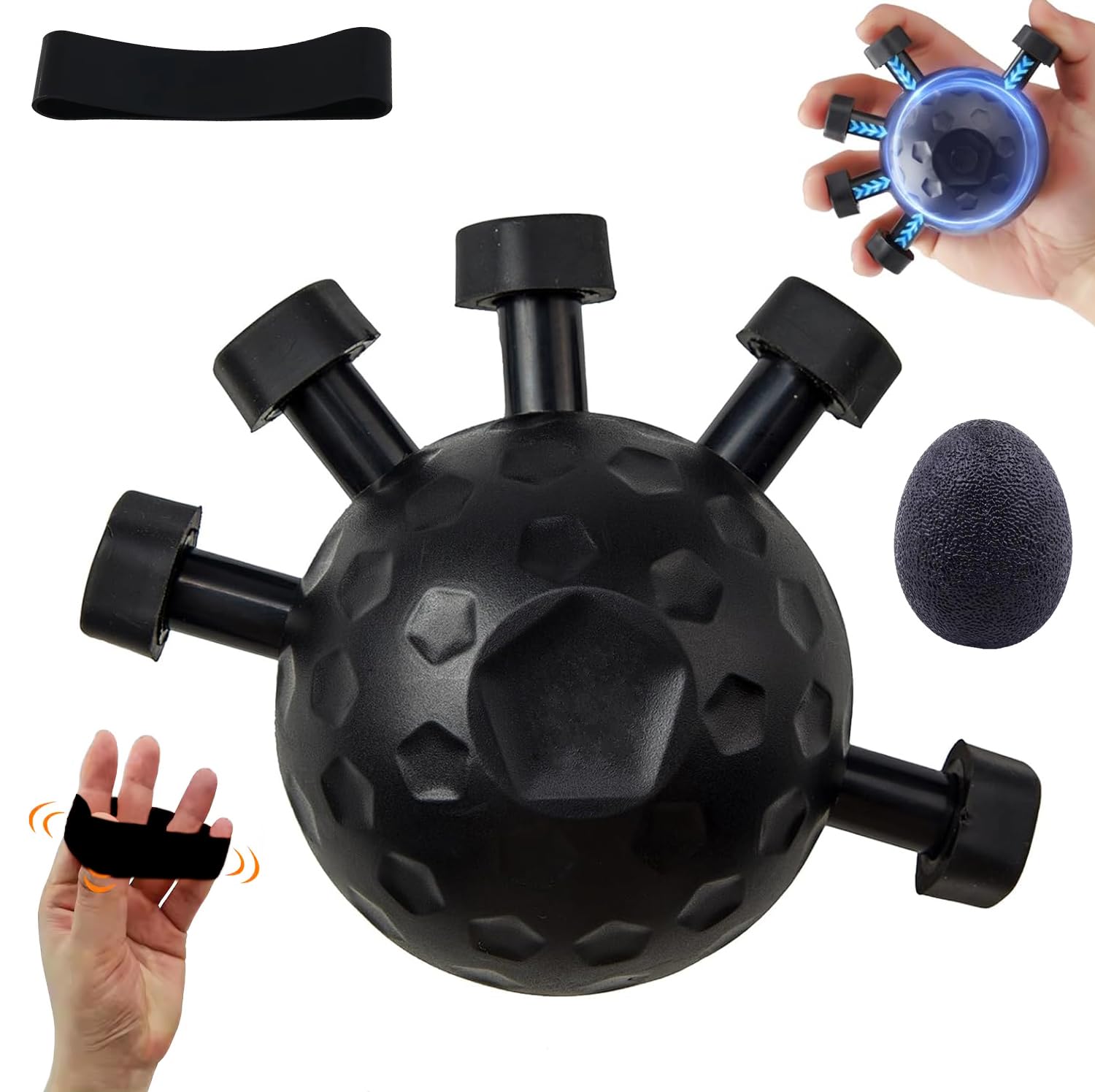 Finger Strengthener, Finger Execiser, Hand Grip Strengthener, Optimal Finger Workout, improved design