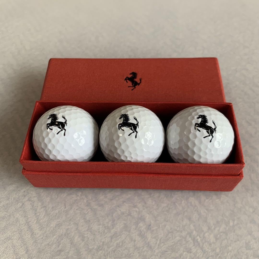 Amazon | 正規品 フェラーリ ゴルフ ボール 公式 | ノーブランド品