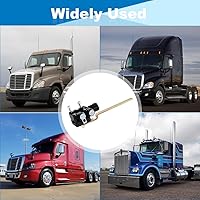 Vista 7 de JDMON Kit de válvula de control de altura de nivelación estándar de aire de repuesto para Ford Freightliner Volvo Kenworth, sustituye a 1614318000