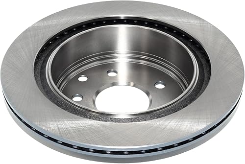 Miniatura 6 de DuraGo BR3134902 Rotor de freno electroforético de disco trasero ventilado Premium