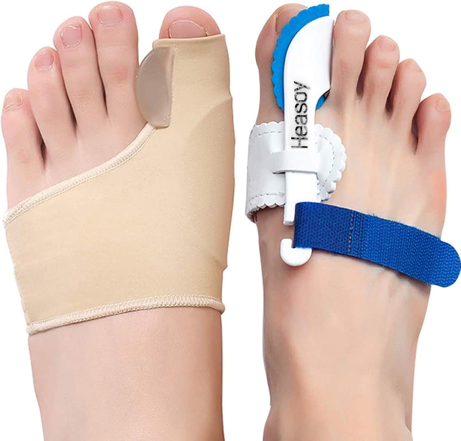 Bunion Corrector Big Toe Separators, Heasoy Bunion Pain