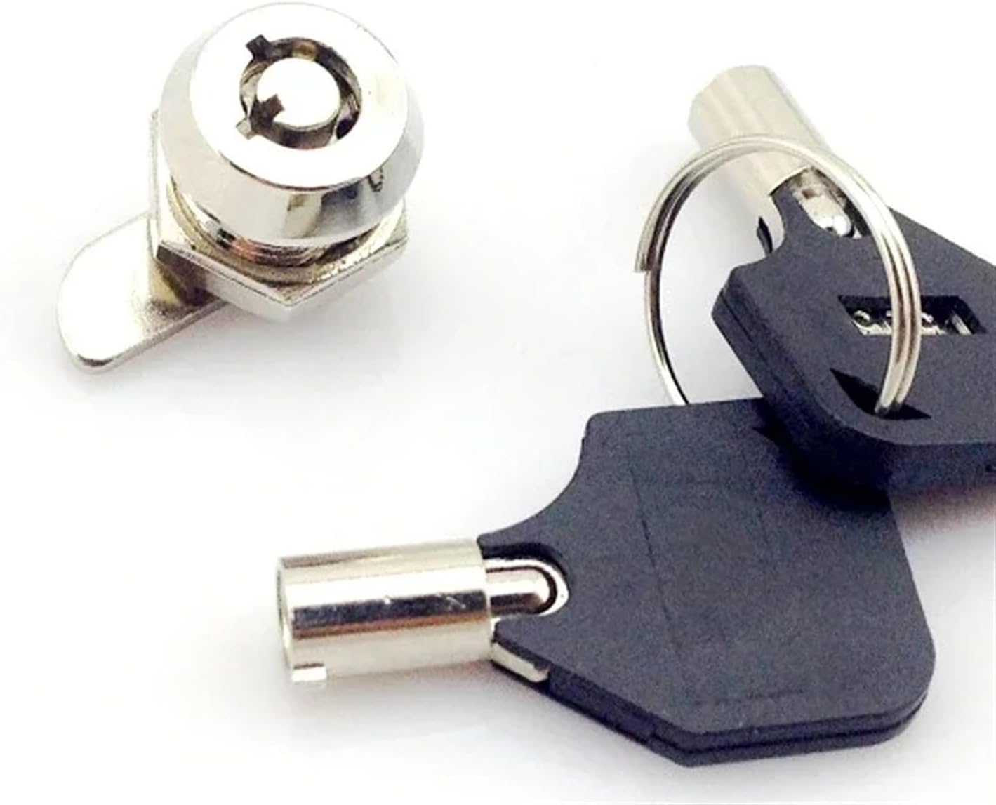 Mini Cinet Tubular Cam Lock for Show Case Light-Box Attendance Machine Hardware MX09 G1 1Pcs(NO.4)