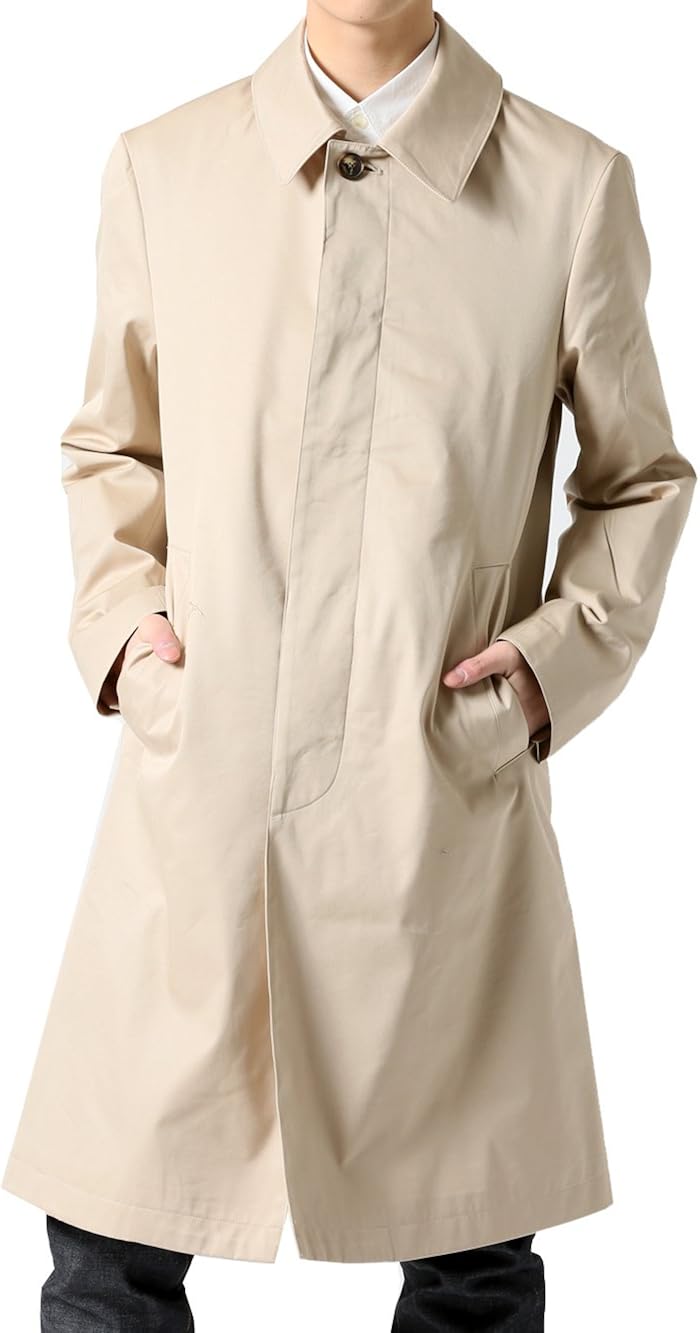 魅力的な アズスーパーソニック ステンカラーコート 日本製 メンズ Cougaropen Com