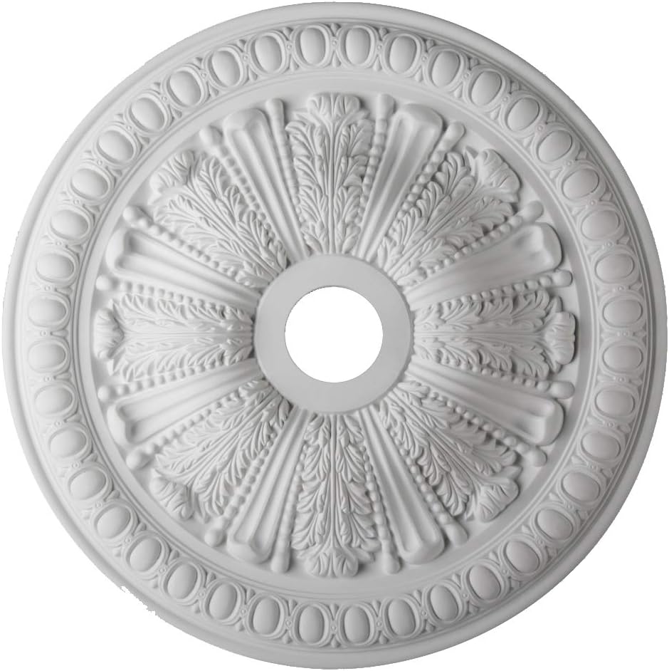 Ceiling Rose Francesca Lightweight Resin Mould Not Polystyrene Easy to Fix 71cm